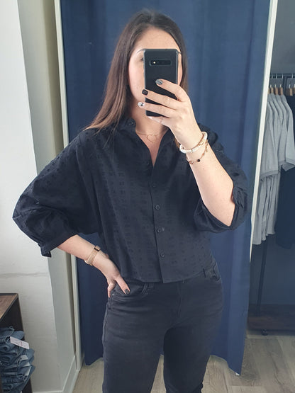 Blouse SAUMUR (noir)