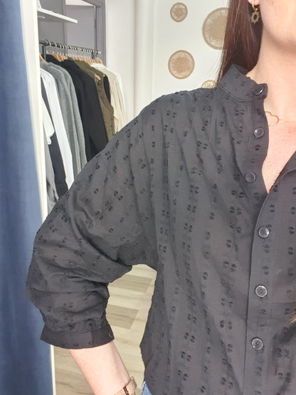 Blouse SAUMUR (noir)